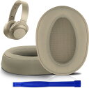SOULWIT イヤーパッド ヘッドホンパッド ヘッドホンカバー 交換パッド、Sony MDR-100ABN (h.Ear on Wireless)/Sony ...