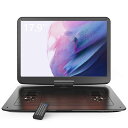 【新登場】 WONNIE ポータブルdvdプレーヤー 17.9型 液晶 15.4インチ大画面 6時間連続再生 CPRM対応 1280*800 Hi-Fiスピーカー搭載 リージョンフリー TV同期可能 AV入出力 日本語説明書付き 適格請求書発行可(2)