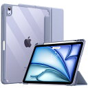 iPad air 11インチ ケース(2024) iPad air 5 ケース iPad air4 ケース TiMOVO iPad Air 11インチ/第5世代 第4世代 10.9インチ 2024/2022/2020 カバー 透明バック 薄型 PUレザー ペン収納 キズ防止 三つ折り TPU スタンド 衝撃吸収 オートスリープ機能付き 軽量 耐久 持ち(2)