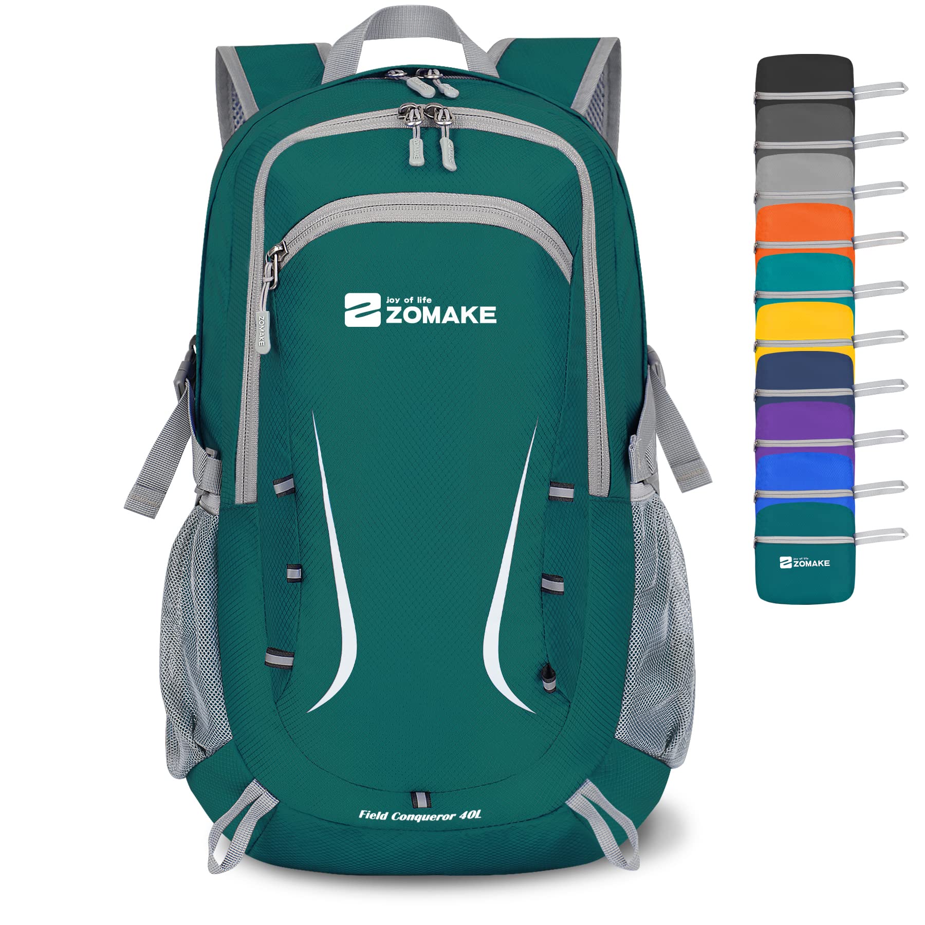 【送料無料】[ZOMAKE] 折りたたみリュック 35L 大容量 軽量 防水 コンパクト アウトドア ...