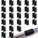 TAOTOO メタルラック パーツ スチールラック用 スリーブ 50個 セット ルミナス 19mm パーツ 取付部品 ワイヤーシェルフループクリップ ポール径1...