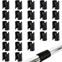 TAOTOO メタルラック パーツ スチールラック用 スリーブ 50個 セット ルミナス 25mm パーツ 取付部品 ワイヤーシェルフループクリップ ポール径2...