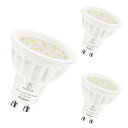 Pispoer LED電球 GU10口金、5.5W LED スポットライト(ハロゲン電球50-60W相当)、電球色2700K、高演色RA85 600LM、非調光...