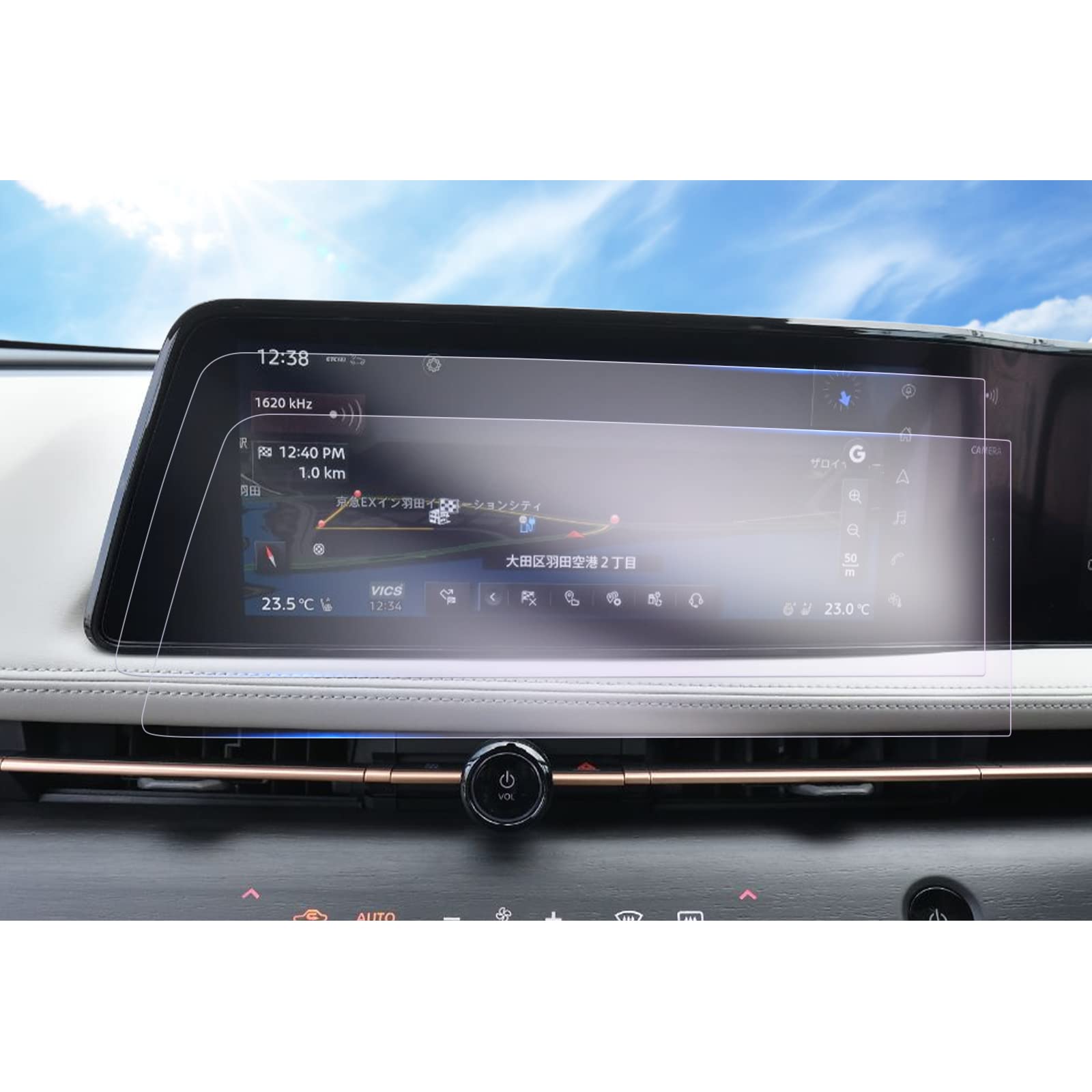 商品情報商品の説明主な仕様 【対応車種】日産・アリア FE0型 2022年〜現行br【傷防止・高透光率】高品質のPET材質を採用して作って、硬度は4 Hに達することができて、良好な耐摩耗性を持って、スクリーンが爪あるいはその他の硬いものに傷つけられることを回避して、スクリーンを保護する効果を達成します。PET材質は優れた光透過率を持ち、光透過率は99.9%に達し、取付後は画面の画質を損なわず、本来の高画質を維持し、より良い視覚体験を提供します。br【極薄型・反射防止】専用車種の設計を採用し、実車のスクリーンサイズに合わせて設計・製作し、製品がスクリーンによくフィットし、違和感がないようにします。また、0.33mmの極薄設計は、画面本来の操作効果に影響を与えず、スムーズなタッチ体験を提供します。また、反射防止加工を行い、画面の反射を低減し、画面の使用効果を高め、目の疲れを緩和します。br【指紋防止・抗菌】指紋防止加工が施されており、触れても表面に指紋が残りにくい。また、優れた疎油性と撥水性があり、表面に汚れがつきにくく、常に画面の綺麗さを保っています。また、抗菌機能が新たに加わり、画面表面の細菌の残留を減らし、病原菌の伝播を減らし、あなたの健康を守ることができます。br【静電気吸着】本製品は静電気吸着の設計を加えており、PET膜をスクリーンに合わせた後、軽く押す、自然吸着できます。また、吸着中に気泡が自動的に排除され、小さい気泡が発生しにくくなり、画面の美観を保つことができます。しかも剥がしても接着剤がスクリーンに残らないので、安全で信頼できます。