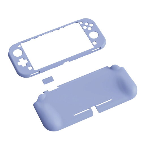 PlayVital ZealProtect Nintendo Switch Liteに対応用保護シェル、Switch Liteに対応用人間工学に基づいたデザインしたハードシェル、ジョイコンのシェル&グラスフィルム&サムライカバー&ボタンキャップは付属しています【ライトバイオレット】 PlayVital ZealProtect Nintendo Switch Liteに対応用保護シェル、Switch Liteに対応用人間工学に基づいたデザインしたハードシェル、ジョイコンのシェル&グラスフィルム&サムライカバー&ボタンキャップは付属しています【ライトバイオレット】
