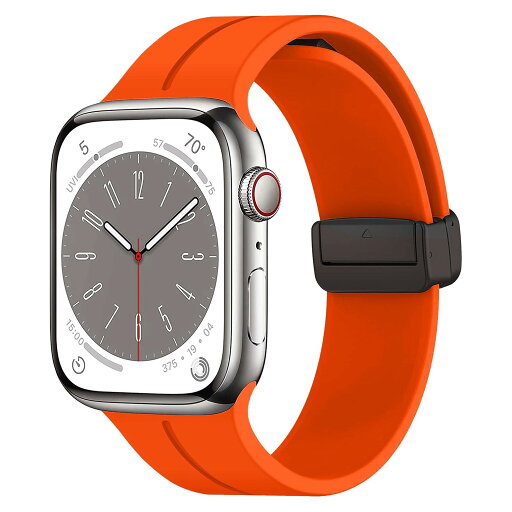 TALENANA for Apple Watch バンド マグネット シリコン49mm/46mm/45mm/44mm/42mm/41mm/40mm アップルウォッチ ベルト SeriesUltra2/Ultra/10/9/8/7/6/SE/SE2/5/4 防水 蒸れない 通気性 汗に強い 軽量 レディース メンズ Apple Watch アクセサリー (49mm/46mm/45mm/44mm TALENANA for Apple Watch バンド マグネット シリコン49mm/46mm/45mm/44mm/42mm/41mm/40mm アップルウォッチ ベルト SeriesUltra2/Ultra/10/9/8/7/6/SE/SE2/5/4 防水 蒸れない 通気性 汗に強い 軽量 レディース メンズ Apple Watch アクセサリー (49mm/46mm/45mm/44mm