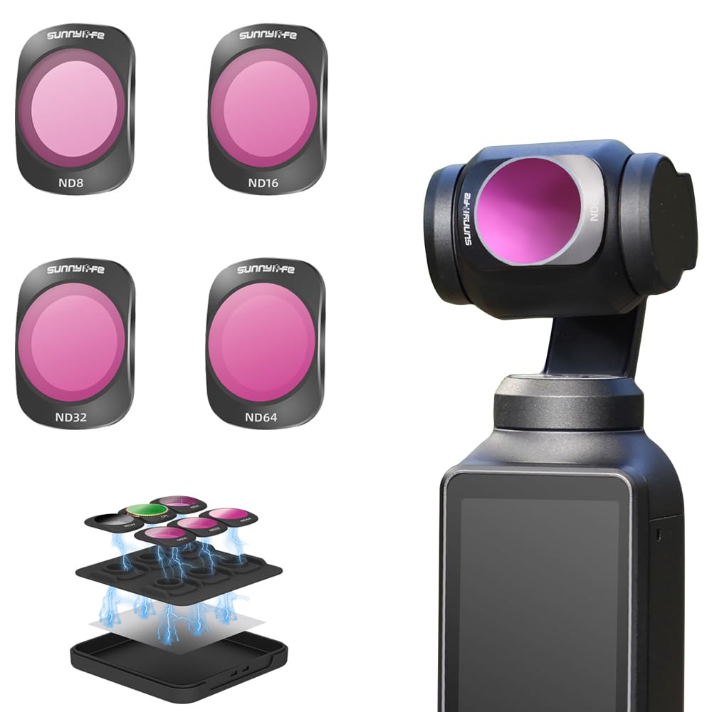 LINGHUANG OSMO POCKET 3 ե륿  CPLե륿 Pocket 3ݸ ȥ饹ȶĴ иե...