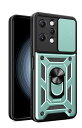 Redmi 12 5G ケース『AFINER』新型 TPU+PC カバー リング 360度回転 スタンド機能 車載ホルダー対応 レンズ保護 Redmi 12 5G 専用 耐衝撃 衝撃吸収 指紋防止 擦り傷防止 着脱簡単 (グリーン)(2)