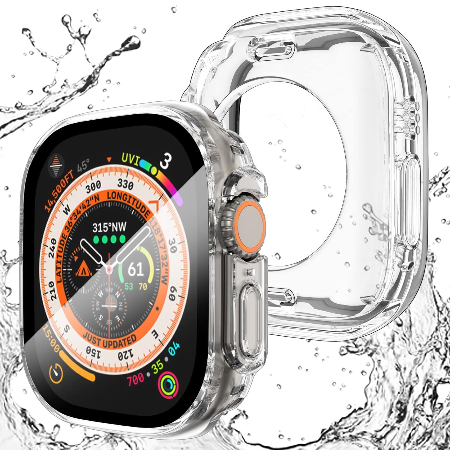 TALENANA for Apple Watch Ultra 2/Ultra  49mm 3 in 1ɿ߷ס åץ륦å...