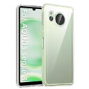 ZXZone For AQUOS sense8 ケース レンズ保護 透明 耐衝撃 衝撃吸収 防指紋 AQUOS Sense 8 SH-54D docomo/SHG11 au ケース 専用 TPU ストラップホール付 ソフト クリア カバー
