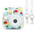 Rieibi チェキ ケース 12、インスタックスミニ 12 ケース Fujifilm チェキ instax mini 12 ケース チェキ カバー 12 チェ...