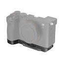 SmallRig カメラプレート Sony用 Alpha 7C II/Alpha 7CR対応 アルカスイスクイックリリースプレート内蔵ボトムマウントプレート ブラック QD ソケット ストラップスロット 1/4"-20 ネジ穴 3/8"-16 ネジ穴 底部取り付け 4438