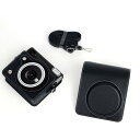Rieibi チェキ SQUARE SQ40 ケース,FUJIFILM instax SQUARE SQ40 カメラバッグ カメラ保護ケース ショルダーストラッ...