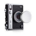 Rieibi 実用的 instax mini evoレンズキャップ、チェキ evoレンズキャップ 防塵 耐スクラッチ 防汚 キズ防止 instax mini evo レンズキャップ ミニエボ レンズキャップ mini evo専用レンズプロテクトキャップ レンズ保護用キャップ アルミニウム合金 裏面フロッキング 使(2)