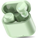 TOZO T6 Bluetooth ワイヤレスイヤホンノイズキャンセリング IPX8完全防水 自動ペアリング 左右分離型 タッチ制御イヤホン Bluetooth 5.3 45時間再生 充電ケース付き 技適認証済 iPhone & Android 音声アシスタント対応 グリーン