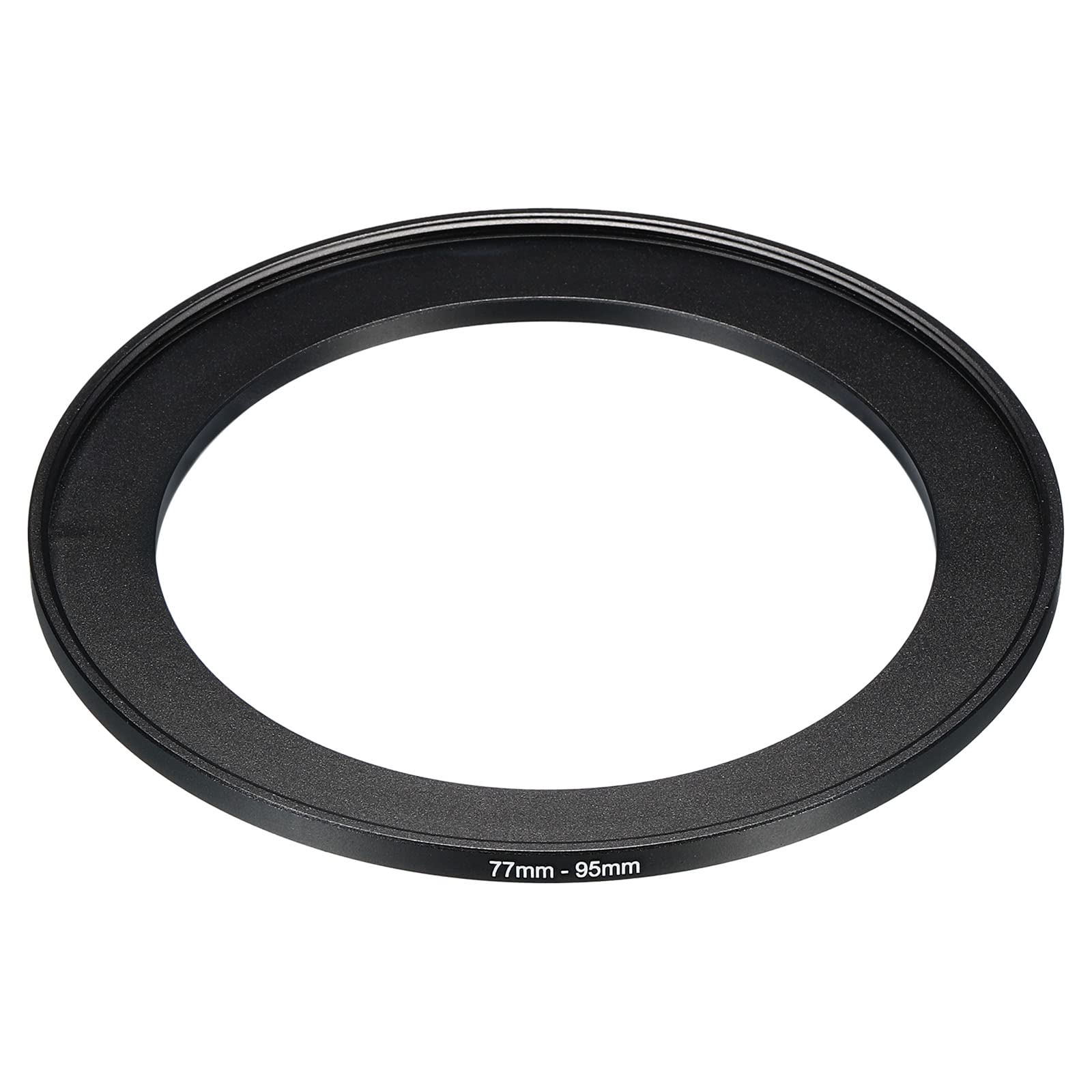 【送料無料】PATIKIL 77mm-95mm メタルステップアップリング カメラレンズフィルターアダプターリング アルミフィルターアダプターリング カメラレンズフード用 ブラック