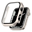 【2024改良ケース】TEMEDO 対応 アップルウォッチ カバー 40mm 対応 Apple Watch se 第二世代/se/6/5/4 ケース アップルウォッチse 第二世代/se/6/5/4 ケース PC素材 Apple Watch カバー ガラスフィルム 全面保護 二重構造(40mm,スターライト)(2)
