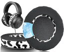 SOULWIT 冷却ジェルパッド イヤーパッド イヤークッション Razer Kraken 2019/Tournament Edition/Ultimate/Kitty/Nari/Essential/Ultimate/Kraken X/V3 X ゲーミング ヘッドホン 用 交換パッド 冷感 ヘッドパッド (ユキヒョウ柄)