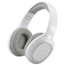 オーム電機AudioComm ヘッドホン ワイヤレス Bluetoothステレオヘッドホン Bluetooth5.3 スマホ着信 スマホ通話 ハンズフリー通話 ホワイト HP-W265Z-W 03-5051 OHM