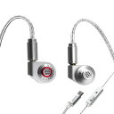 HiFiGo BGVP P05 シングルダイナミックドライバーインイヤーモニター、10mm PU+セラミック DD IEM インイヤーイヤホン、調整可能なチュー...