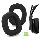 Geekria イヤーパッド Comfort 互換性 パッド Astro A40 TR ヘッドホンに対応 パッド イヤー/イヤーカップ (メッシュファブリック/黒)
