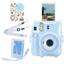 【送料無料】HIYQIN instax mini 12ケース、FUJIFLM 「チェキ instax mini 12」 ケース 5点セット チェキ 12 クリア...