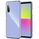 Xperia 10 V ケース レンズ保護 透明 耐衝撃 衝撃吸収 防指紋 アローズ ユー ソフトバンク ZXZone エクスペリア10 V SO-52D SOG11 専用 TPU ストラップホール付 クリア カバー (Xperia 10 V)
