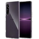 Xperia 1 V ケース レンズ保護 透明 耐衝撃 衝撃吸収 防指紋 アローズ ユー ソフトバンク ZXZone エクスペリア1 V SO-51D SOG10 専用 TPU ストラップホール付 ソフト クリア カバー (Xperia 1 V)