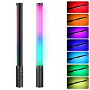 Ulanzi LEDビデオライト 360°RGB撮影用ライト ハンドヘルドライト 2500-9000K色温 2600mAh Type-C充電式 20種FXモード 無段階調光 バーライト 撮影照明ライト 1/4インチネジ穴付き 高輝度 商品撮影/LEDスタジオ撮影/YouTube/Tiktok/ビデオ撮影に適用可能 軽量 持ち運び