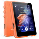 32GB MP3プレーヤー MECHEN Bluetooth 5.3 デジタルオーディオプレーヤー 超軽量 ミニ音楽プレーヤー スピーカー内蔵 2.4インチタッ...