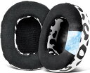 SOULWIT 冷却ジェルパッド イヤーパッド 交換パッド Skullcandy Crusher Wireless/Evo/ANC & Hesh 3/ANC/Evo & Venue ANC Wireless Over-Ear ヘッドセット 用 イヤークッション ヘッドホンパッド 互換性 パッド 冷感パッド 高密度フォーム (ユキヒョウ柄)