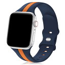 Singiuzoo Apple Watch用 バンド 41mm 40mm 38mm アップルウォッチ バンド シリコン製 スポーツバンド iwatch Seri...