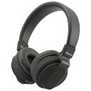 オーム(OHM) 電機AudioComm ワイヤレスヘッドホン ヘッドフォン Bluetooth 無線 マイク付き スマホ通話 着信応答 ブラック 折りたたみ HP-W310N-K 03-2886
