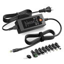 Outtag 45W 3A マルチ 電源 AC アダプター 15V 13.5V 12V 9V 7.5V 6V 5V 3A 2A 1A ユニバーサルアダプター 5...
