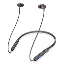 【業界トップ Bluetooth5.3+38時間連続再生】Bluetooth イヤホン ネックバンド型 ワイヤレスイヤホン CVC8.0ノイズキャンセリング イ...