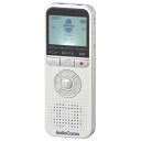 オーム電機AudioComm デジタルICレコーダー ボイスレコーダー 4GB MP3録音 WAV録音 MP3再生 WAV再生 会話録音 自動開始 ノイズ軽減 ホワイト ICR-U134N 03-1908 OHM