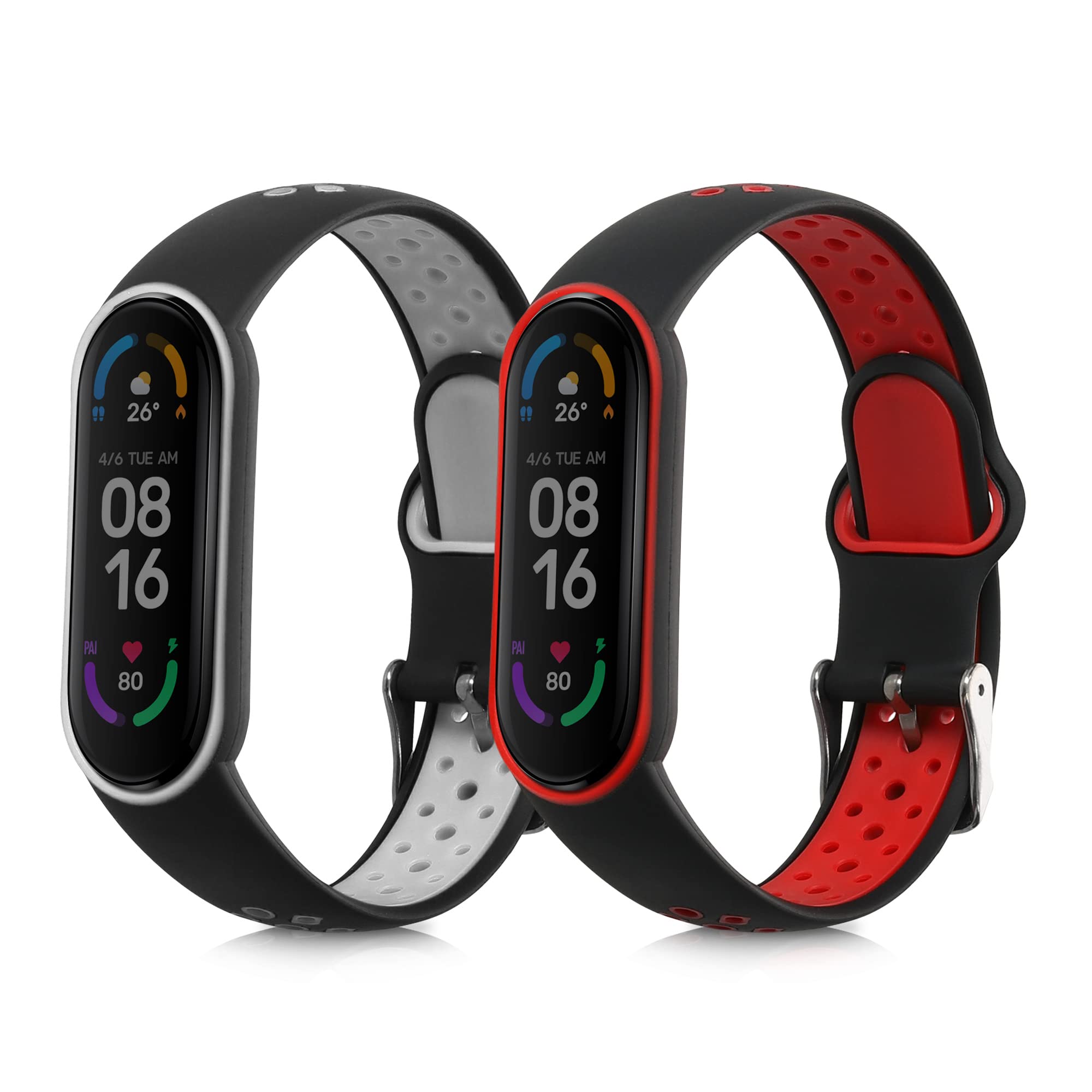 kwmobile 2x 򴹥٥ Xiaomi Mi Smart Band 6 / Mi Band 6 / Band 5б Х - ...