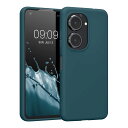 kwmobile スマホケース ASUS Zenfone 10 / Zenfone 9対応 ケース - 耐衝撃 滑り止め ソフト TPU シリコン - 翡翠色