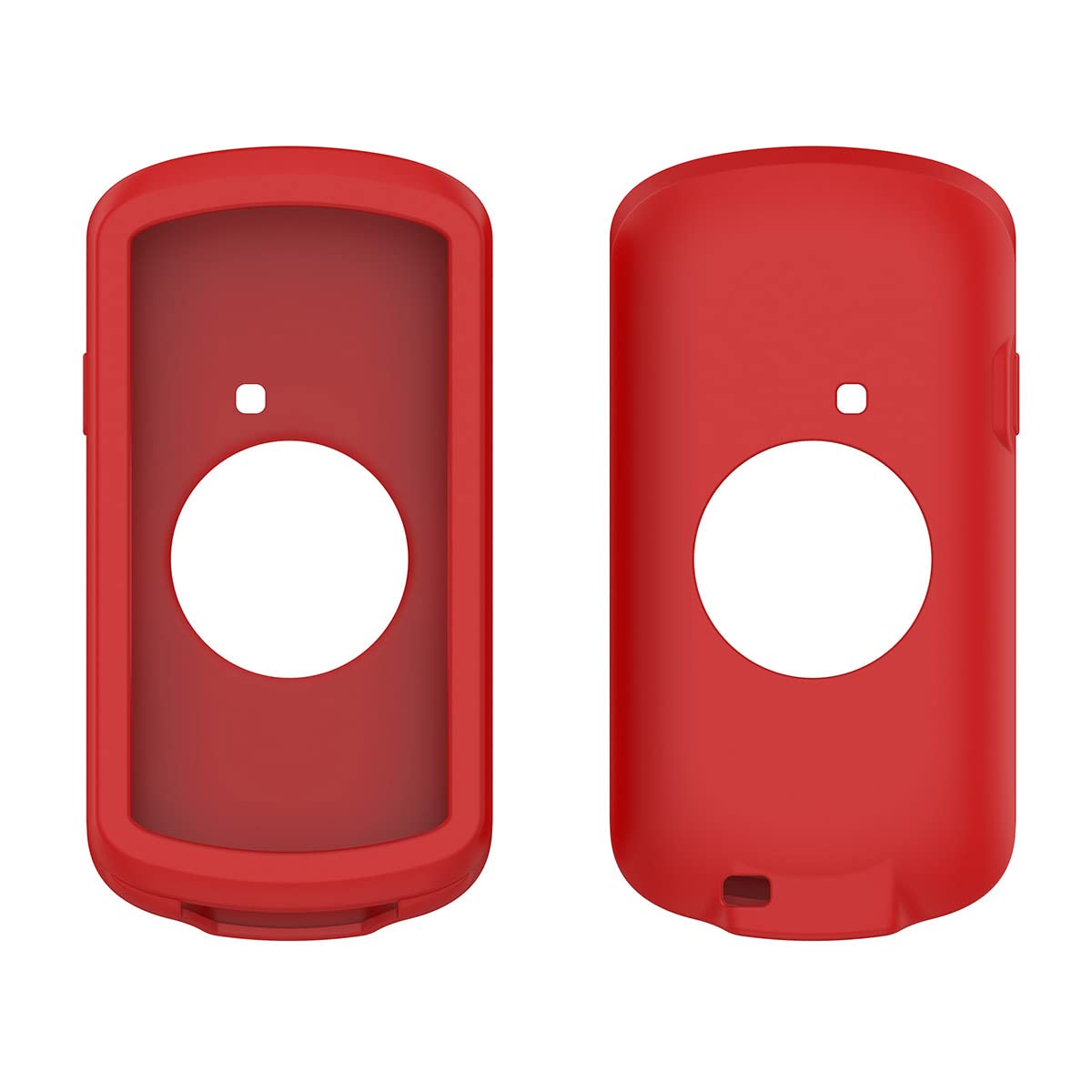 [SOOYEEH] GARMIN用 Edge 1040 / Edge 1040 Solar用 ケース ガーミン用 エッジ 1040 / エッジ 1040 ソーラー用 カバー シリコン製 8色可選 軽量 耐衝撃 ソフト 旅行 アウトドア撮影 男女兼用（赤）