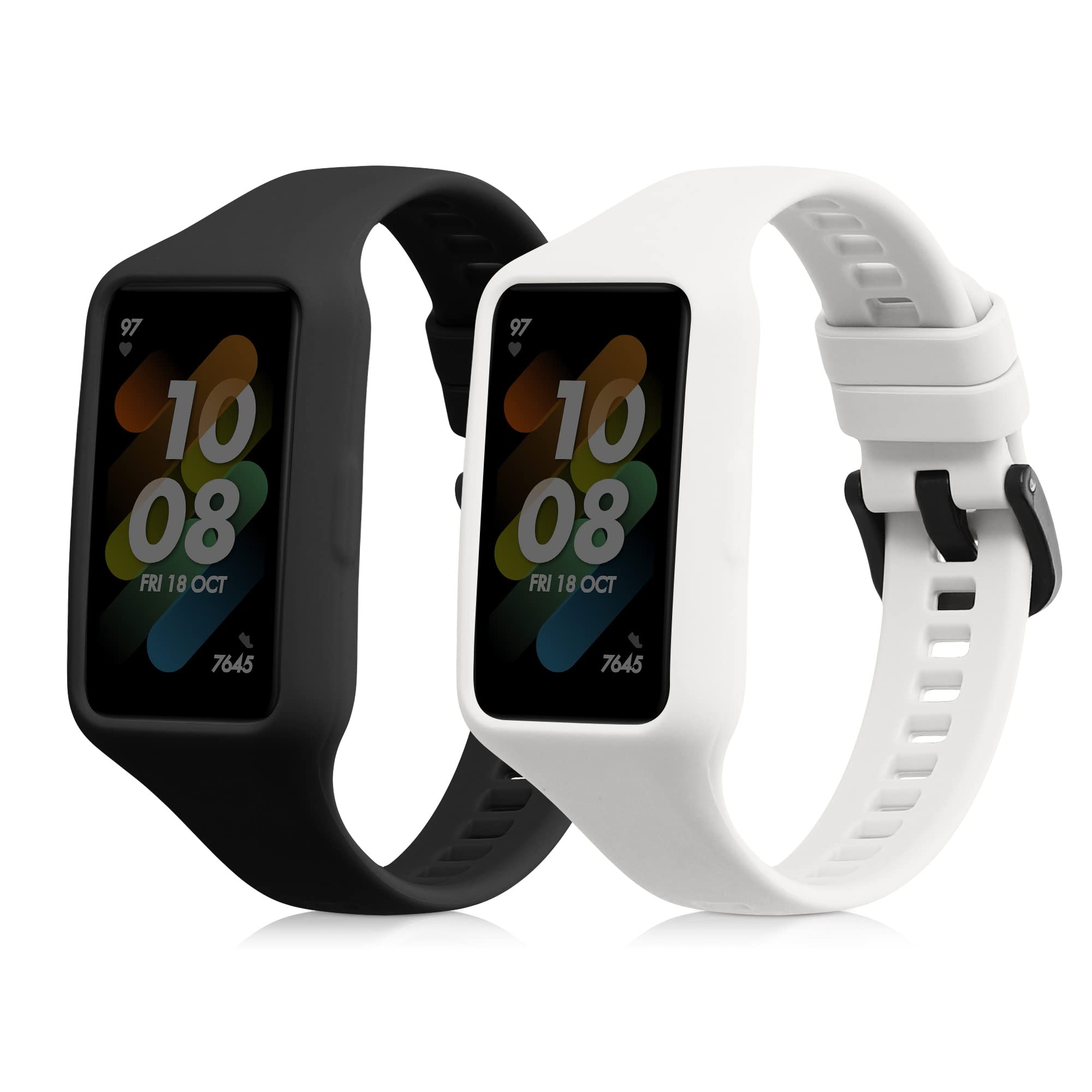 kwmobile 2x 򴹥٥ Huawei Band 7 / Band 6 / Honor Band 6б Х - ꥳХ...