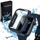 TALENANA Apple Watch 用 防水ケース series9/series8/series7 45mm アップルウォッチ保護カバー ガラスフィルム 一体型 防水 防塵 PC素材 タッチ感良好 アップルウォッチ 用 カバー 全面保護 高透過率 指紋防止 衝撃吸収 Apple Watch 9/8/7 アクセサリー (Apple Watch