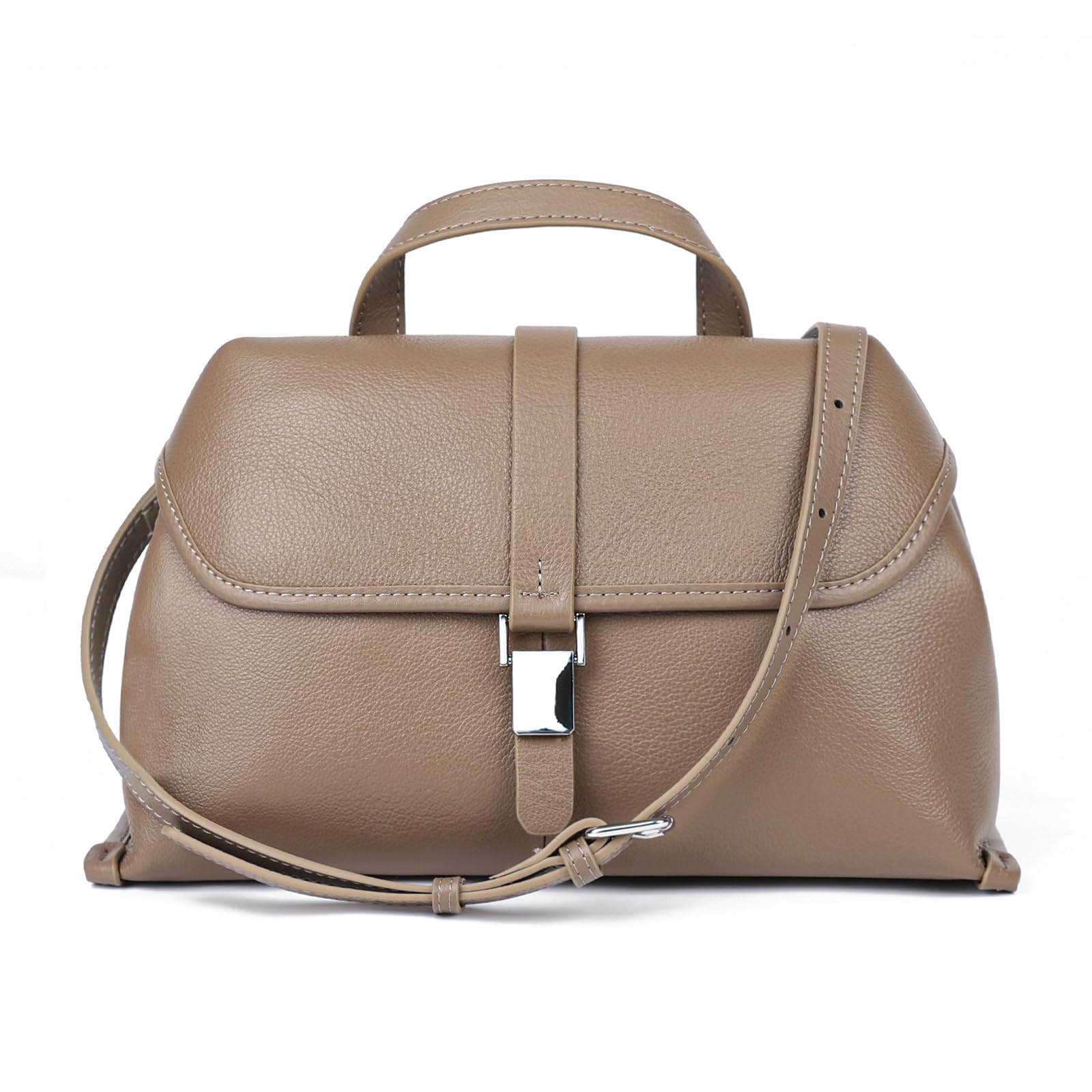 【送料無料】[imeetu] ショルダーバッグ 高級本革 柔らかい レディース 3way ハンドバッグ 斜めがけ 肩..