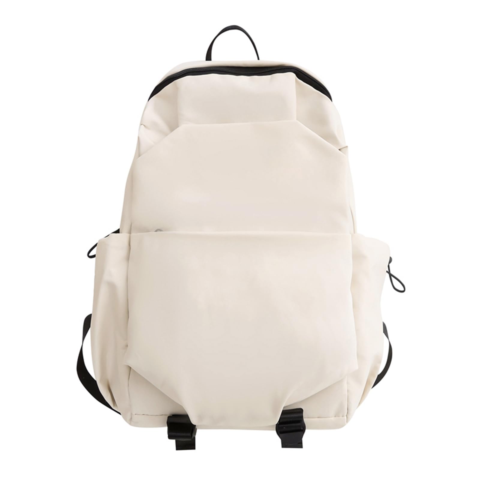 【送料無料】[OFAMOUS] リュック 軽量 バックパック メンズ レディース 学校 リュックサック 撥水 通勤 通学 旅行 大容量 カジュアル スタイリッシュ おしゃれ 男女兼用（ホワイト）