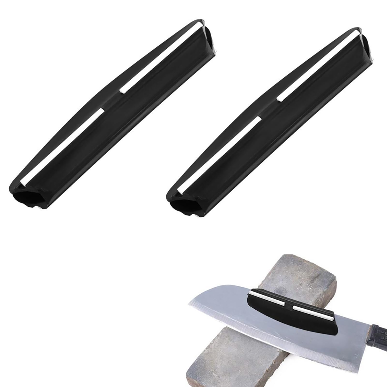 CHENLONB 砥石研ぎ 角度固定ホルダー ニングガイド 角度ガイド 包丁研ぎ用補助具 アクセサリー 2個セット