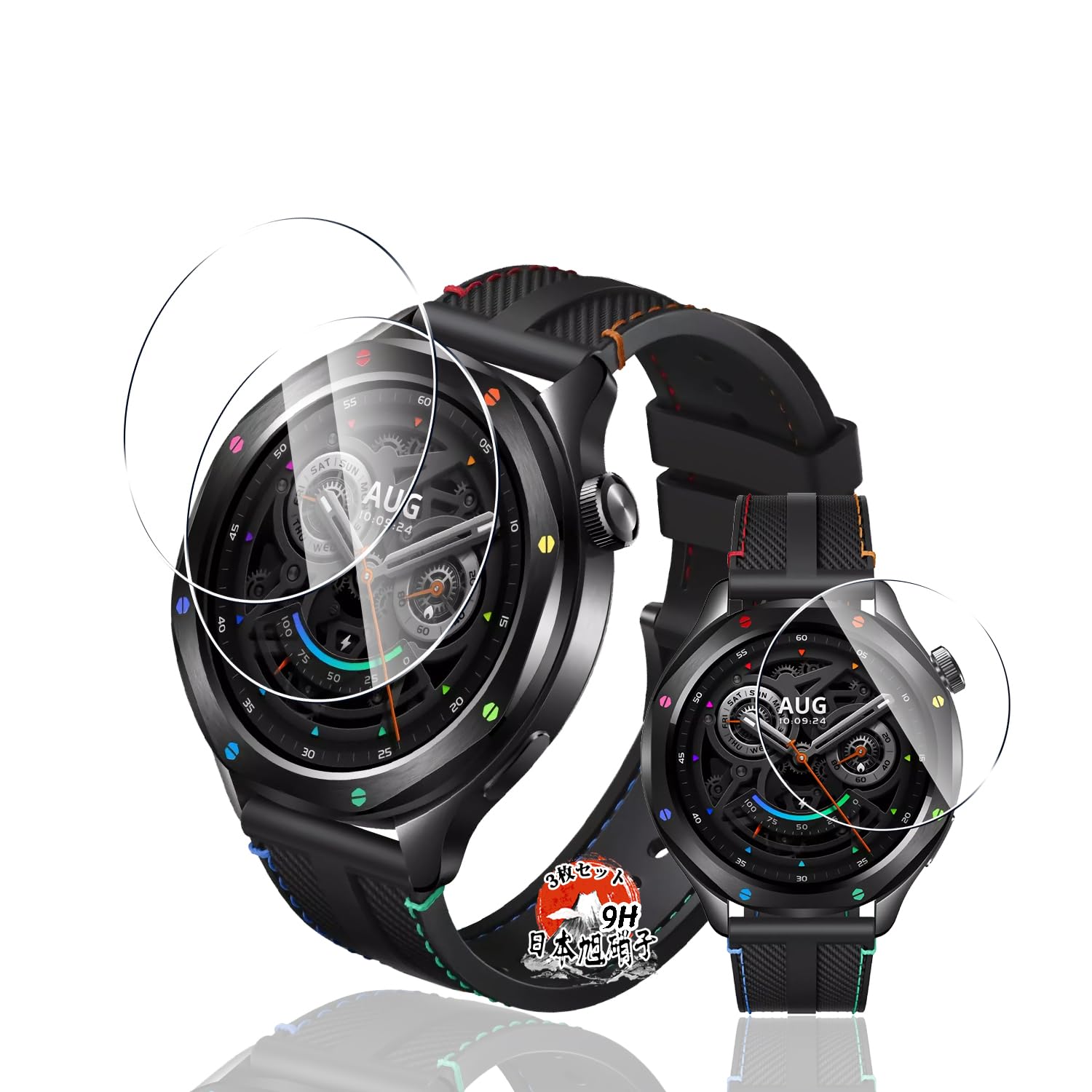  Xiaomi Watch S4 饹ե ݸե 3祻å AGC˻Ǻ  xiaomi watch s4 ...