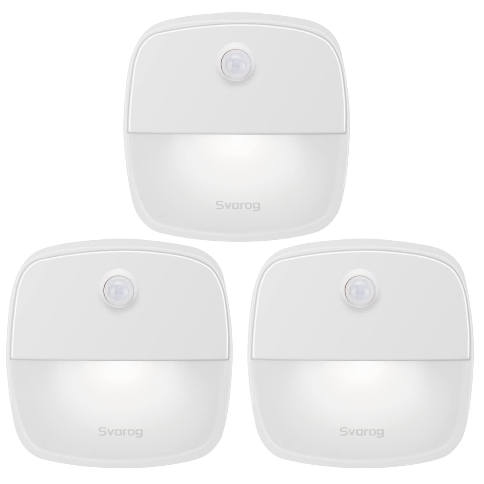 Svarog センサーライト 室内 電池式 人感センサーライト 室内 防災対策 明るい 目に優しい 超寿命 取付簡単 明暗センサー付 省エネ おしゃれ 小型 感知式 取付簡単 両面テープ ナイトライト 足元灯 フットライト 屋内 玄関 階段 廊下 トイレ 子供部屋 寝室 クロゼット 収