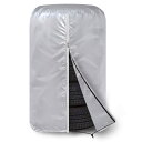 KALINCO タイヤカバー 420D 厚手 防水防塵 UVカット 劣化 汚れ防止 シルバー RV車用 84×120cm