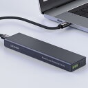 DOCKCASE M.2 NVMe SSD ケース USB3.2 Gen2 接続 2230/2242/2260/2280 ssd エンクロージャー 3秒電源喪失保護(PLP)機能搭載 m.2 nvme ssd ケース(2)