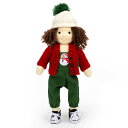 【送料無料】BlissfulPixie ウォルドルフ人形 手作り人形 Waldorf Doll - Daniel 30cm 柔らかい 男の子 ハンサム ぬいぐる...