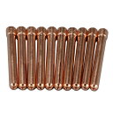 RIVERWELD 10個 10N22 コレット 1.0mm Fit PTA DB SR WP 17 18 26 に適合 TIG溶接トーチ
